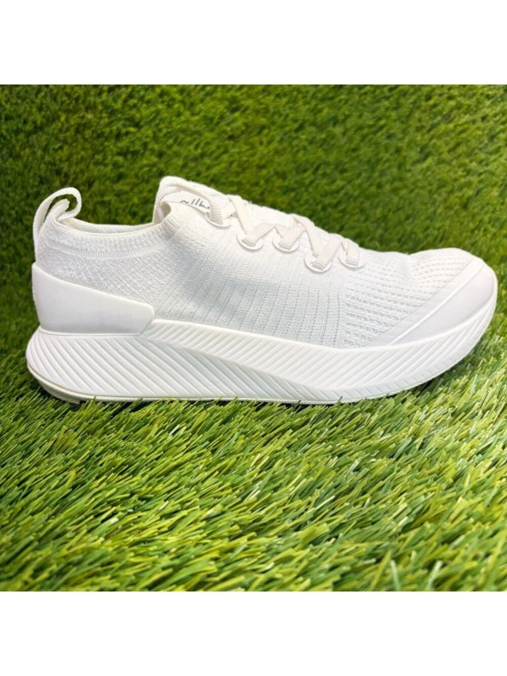 Allbirds Tree Glider Womens Size 6.5 White Athletic Running Knit Shoes Sneakers
